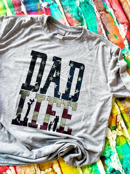 Dad Life Americana T-Shirt