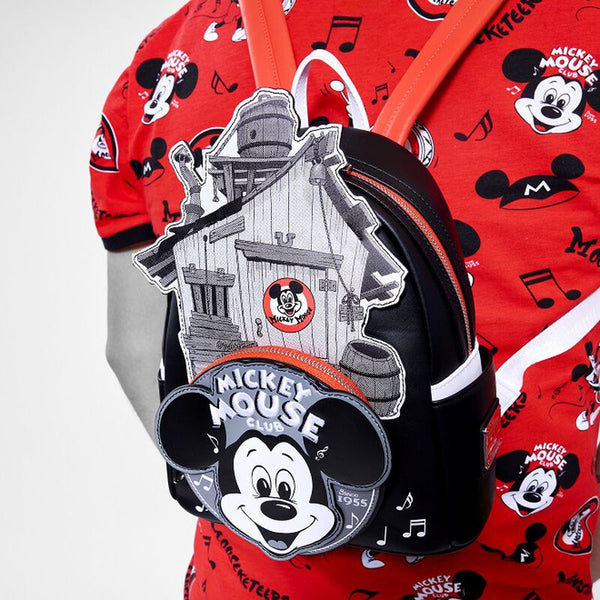 Loungefly Disney 100 Mickey Mouse Club Mini Backpack