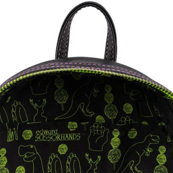 Loungefly Fox Edward Scissorhands Topiary Mini Backpack