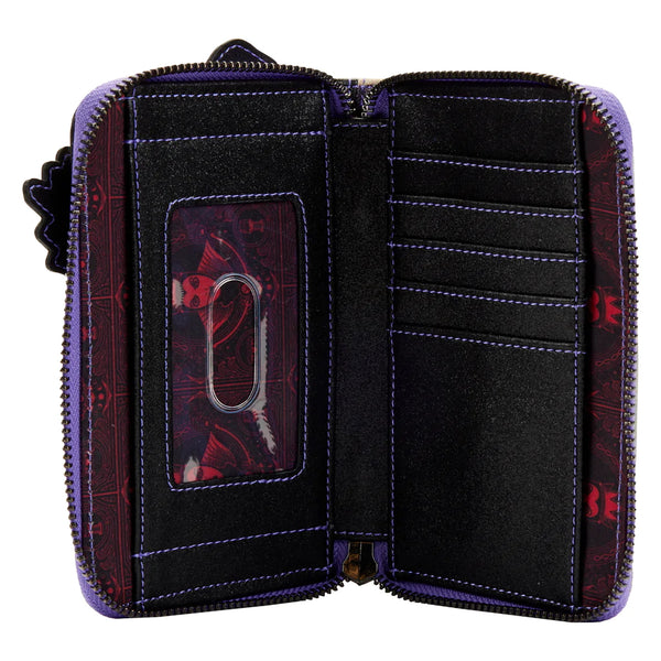 Loungefly Disney Villains Scene Evil Queen Zip Around Wallet