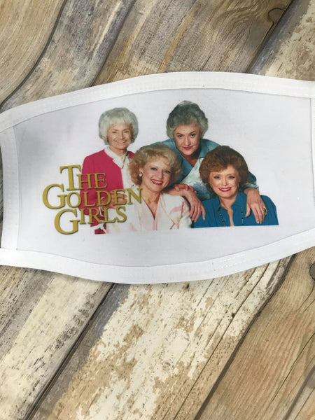 Gold Girls Face Mask