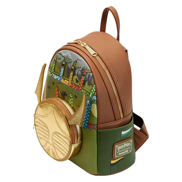 Loungefly Harry Potter Golden Snitch Quidditch Mini Backpack