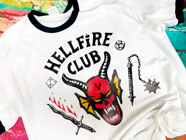 Hellfire Club Ringer Tee