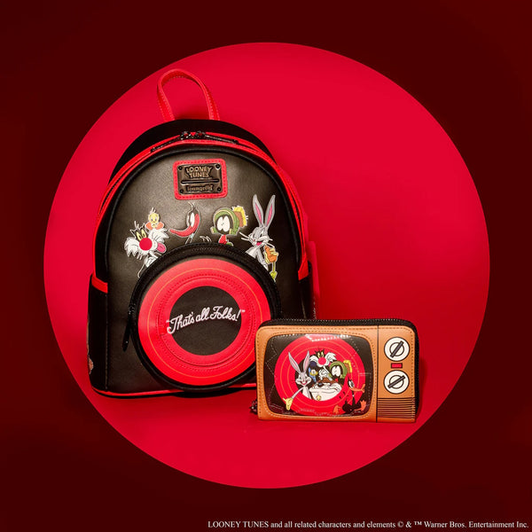 Loungefly Looney Tunes That's All Folks Mini Backpack