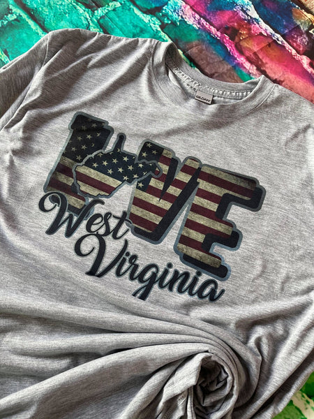 Love West Virginia T-Shirt