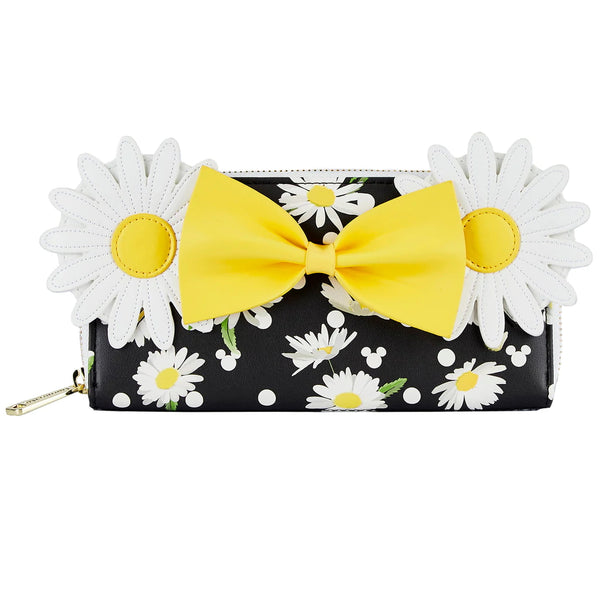 Loungefly Minnie Mouse Daisies Zip Around Wallet