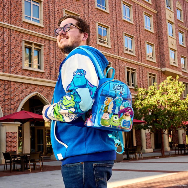 Loungefly Pixar Monster's University Scare Games Mini Backpack