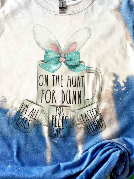On the Hunt for Dunn Bleach Out Tee
