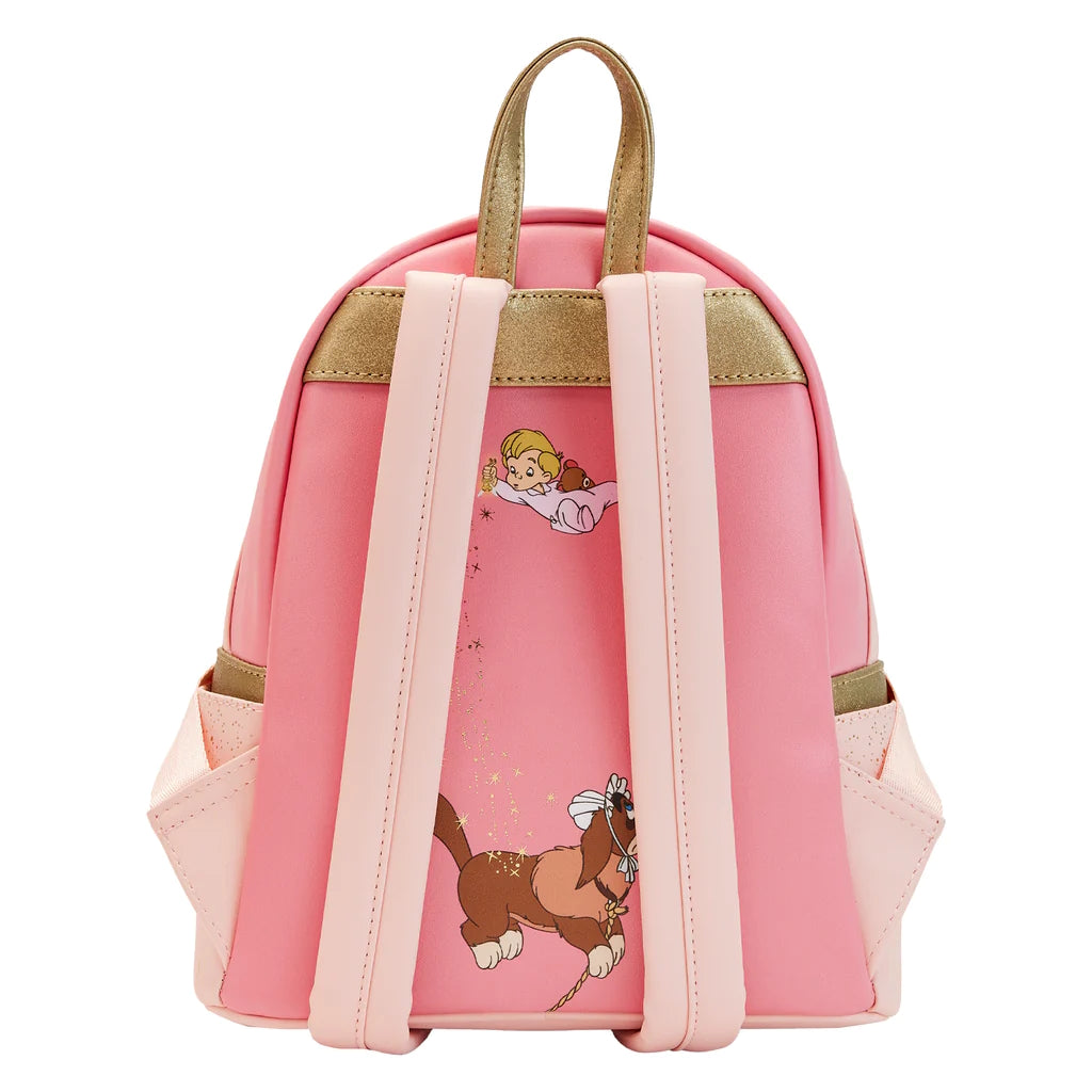 disney mini backpack peter pan Loungefly Disney Peter Pan You Can Fly 70th Anniversary Mini Backpack – Wearhouse Clothing Co
