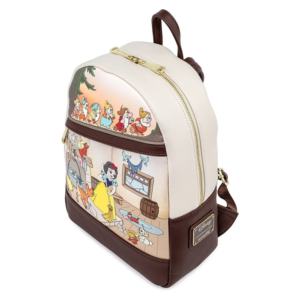 Snow White and the Seven Dwarfs Multi Scene Mini Backpack