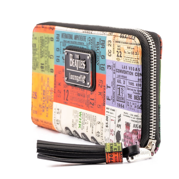 Loungefly The Beatles Ticket Stubs Flap Wallet