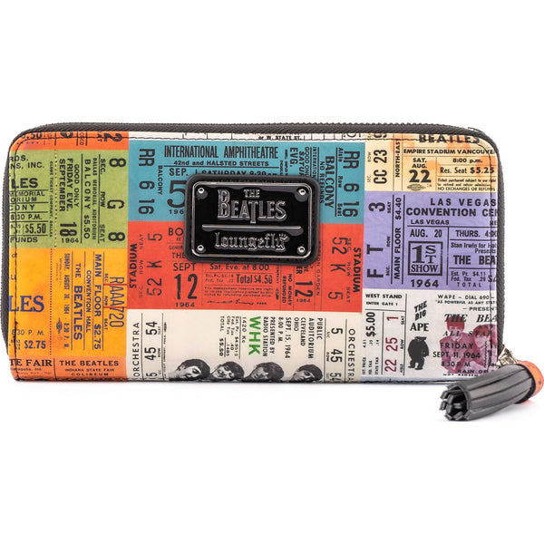 Loungefly The Beatles Ticket Stubs Flap Wallet