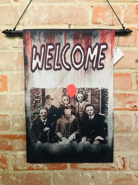 Welcome Horror Flag