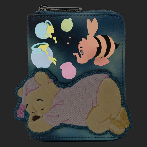 Loungefly Disney Winnie the Pooh Heffa-Dream Glow Zip Around Wallet