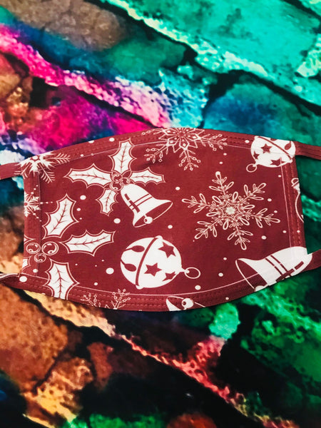 Christmas Ornament Face Mask