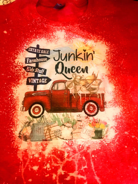 Junkin’ Queen Bleached T-Shirt