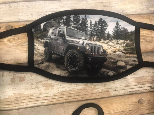 Jeeper Adventure (Black Border) Mask